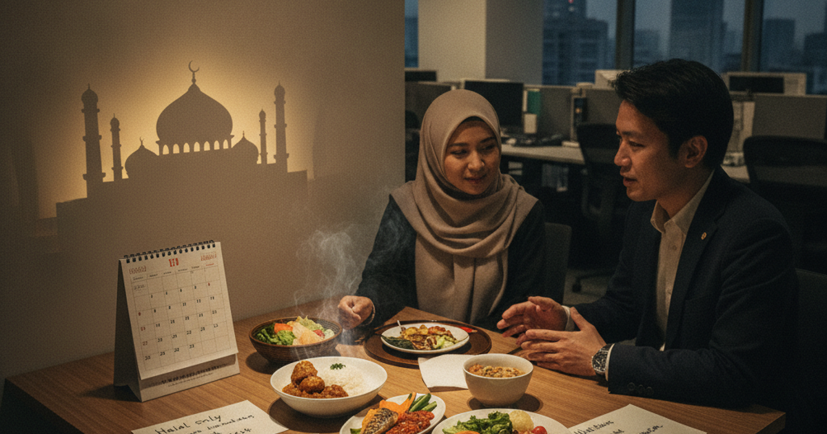 インドネシア人材の「食べ物の禁止」を職場で正しく理解する｜ハラール対応と定着支援の実務ガイド